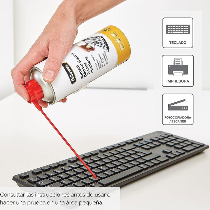 Fellowes Spray de Aire a Presión Invertible 200ml